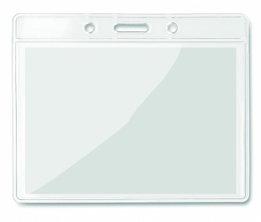 Logo trade corporate gift photo of: Transparent badge 10cmx8cm