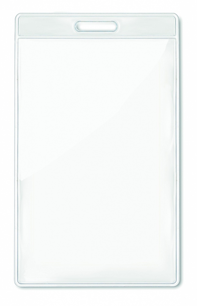 Logotrade promotional merchandise image of: Transparent badge 7.5cmx12.5cm