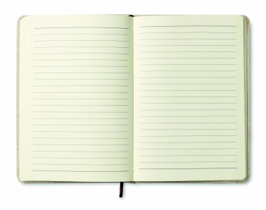 Logotrade promotional product picture of: A5 canvas notebook