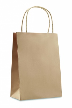Logo trade promotional gifts image of: Gift paper bag small 150 gr/m²