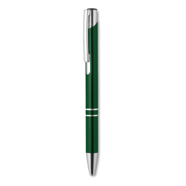 Logo trade promotional items image of: Push button aluminium pen BERN