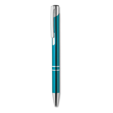 Logotrade promotional merchandise picture of: Push button aluminium pen BERN