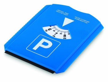 Logo trade promotional merchandise picture of: Ice scraper in parking card