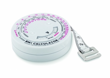 Logo trade promotional merchandise photo of: BMI measuring tape