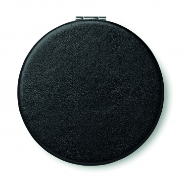 Logo trade promotional products image of: Round PU mirror