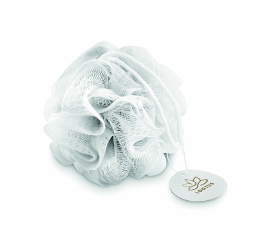 Logo trade corporate gifts image of: Shower puff