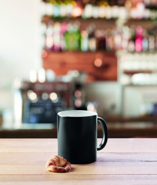 Logotrade corporate gift image of: Dark sublimation mug 300ml