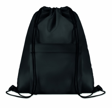 Logo trade promotional merchandise picture of: 210D Polyester drawstring bag