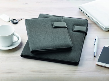Logotrade promotional items photo of: A4 folder with power bank