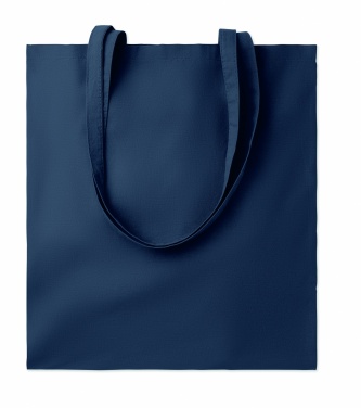 Logo trade promotional giveaways picture of: 140 gr/m² cotton shopping bag