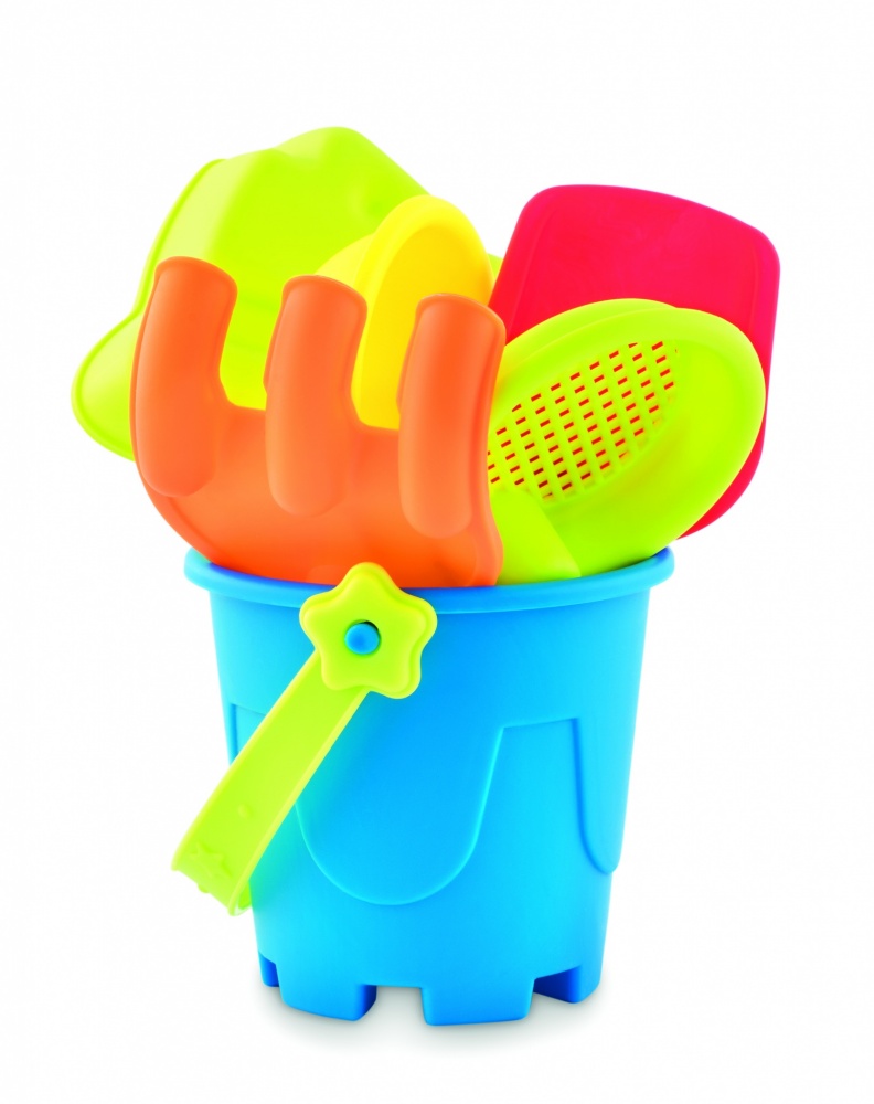 Logo trade advertising products image of: Sand Bucket