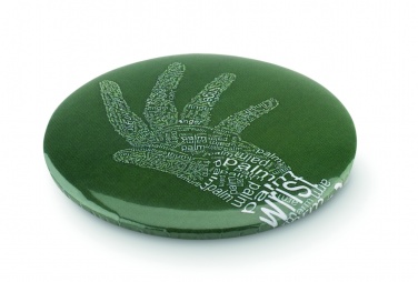 Logotrade promotional items photo of: Mirror button metal