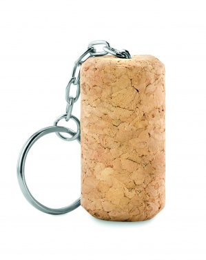 Logotrade promotional giveaway picture of: Wine cork key ring Sigulda