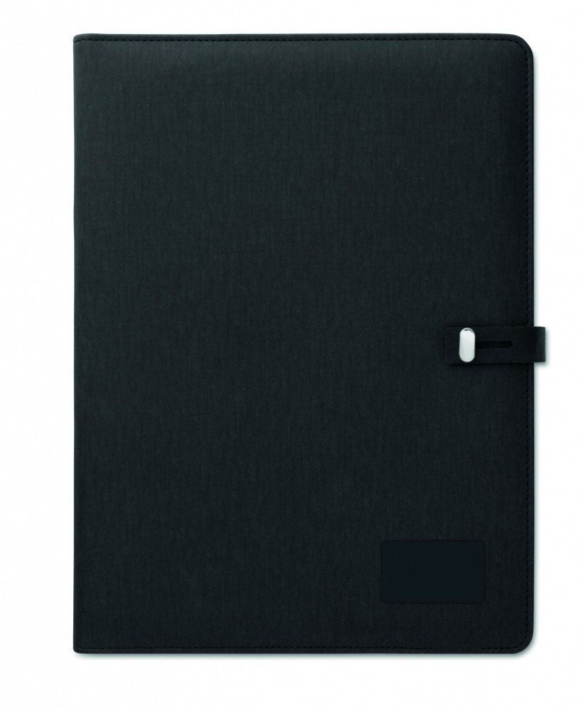 Logo trade corporate gift photo of: A4 folder w/wireless charger5W