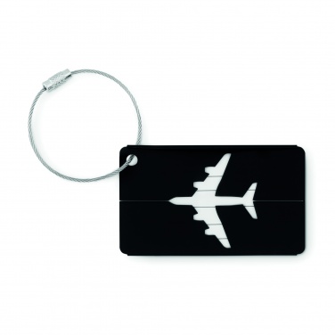 Logo trade promotional items picture of: Aluminium luggage tag