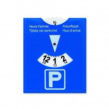 Logo trade promotional item photo of: Parking card in PVC