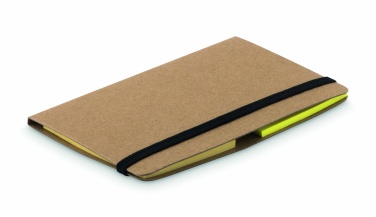 Logo trade promotional merchandise picture of: Card holder with memo set