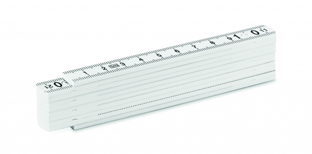 Logotrade promotional merchandise picture of: Folding ruler 1m