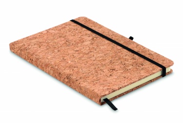 Logotrade promotional item image of: A5 cork notebook 96 lined
