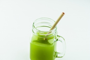 Logotrade promotional giveaway image of: Bamboo Straw w/brush in pouch