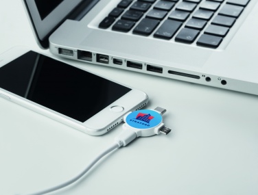 Logo trade promotional gift photo of: 3 in 1 cable adapter