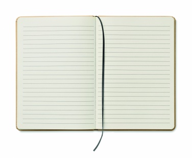 Logo trade promotional giveaways image of: A5 recycled notebook 80 lined