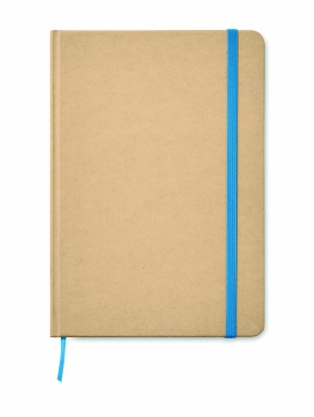 Logo trade promotional products picture of: A5 recycled notebook 80 lined