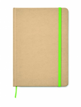 Logotrade promotional gift picture of: A5 recycled notebook 80 lined