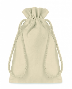 Logotrade promotional items photo of: Small Cotton draw cord bag