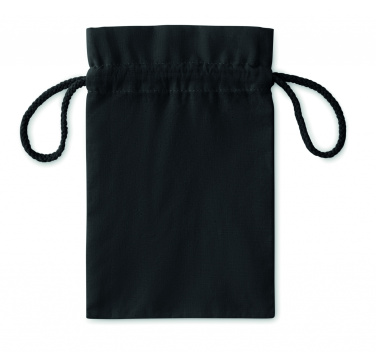 Logo trade advertising products image of: Small Cotton draw cord bag