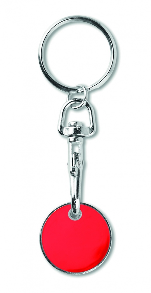 Logo trade promotional product photo of: Key ring token (€uro token)