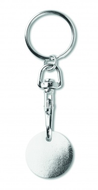 Logo trade advertising products image of: Key ring token (€uro token)