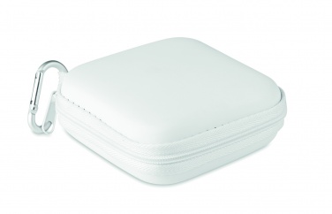 Logo trade promotional giveaway photo of: Wireless charger travel set