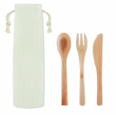 Logotrade promotional merchandise image of: Bamboo cutlery set