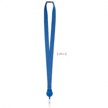 Logotrade promotional giveaway image of: Lanyard retractable clip