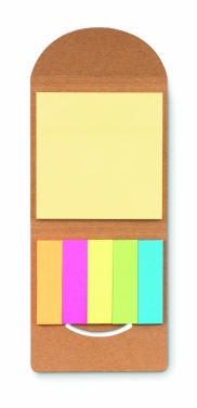 Logotrade corporate gifts photo of: Cork sticky note memo pad