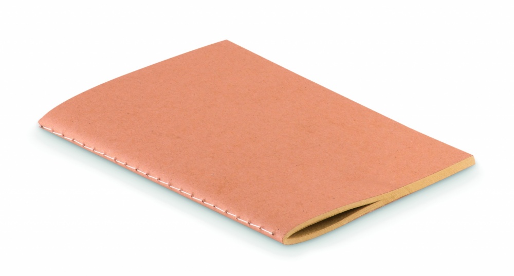 Logotrade promotional merchandise picture of: A6 recycled notebook 80 plain