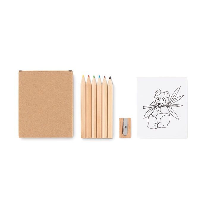 Logotrade promotional product image of: Colouring set