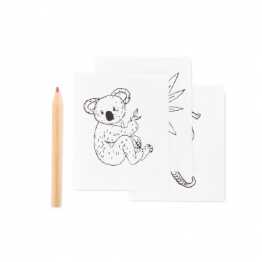 Logo trade promotional merchandise photo of: Colouring set