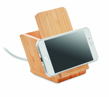 Logo trade promotional products picture of: Wireless charger pen holder 5W BAICOI