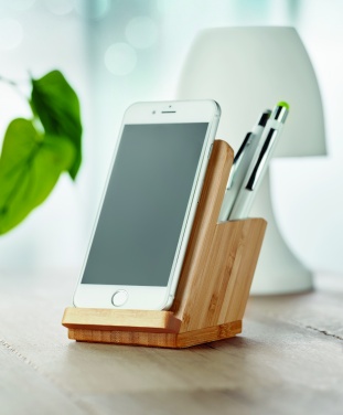 Logotrade promotional products photo of: Wireless charger pen holder 5W BAICOI