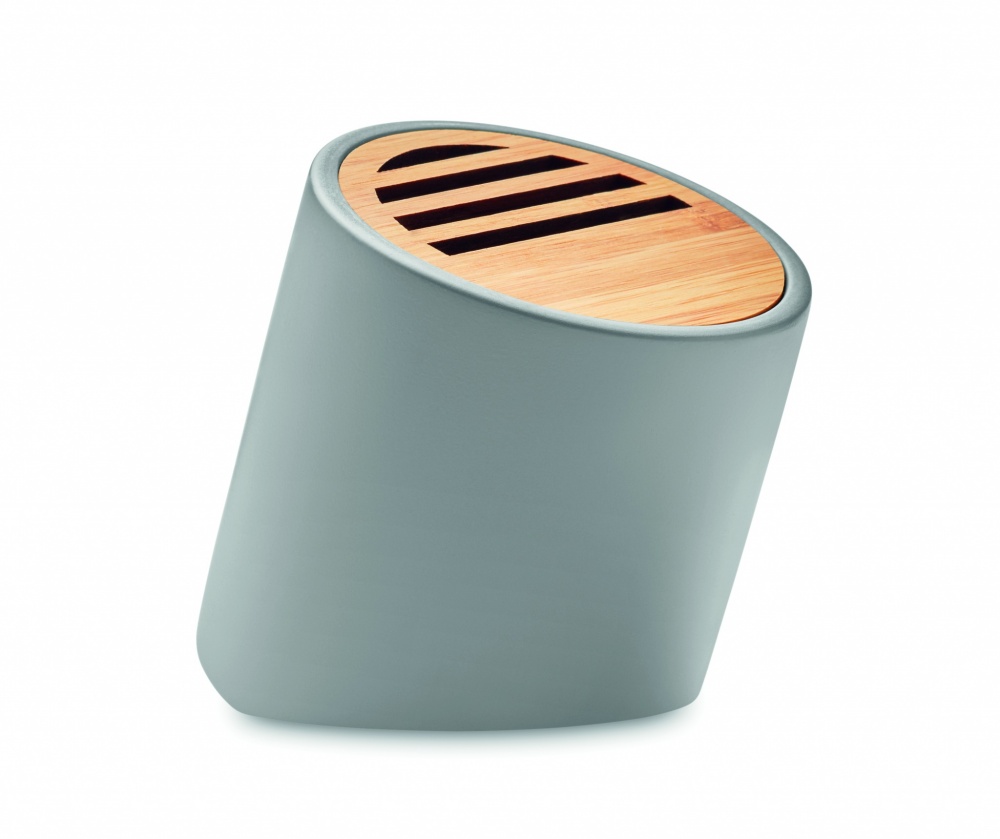 Logo trade promotional items picture of: Wireless speaker limestone
