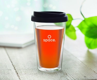 Logo trade promotional merchandise picture of: High borosilicate glass 350ml