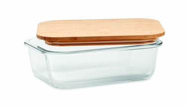 Logotrade promotional gifts photo of: Glass lunchbox with bamboo lid