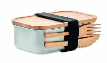 Logo trade business gift photo of: Stainless steel lunchbox 600ml