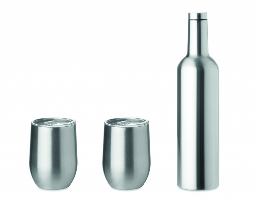 Logotrade corporate gift picture of: Double walled bottle & mug set