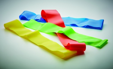 Logo trade promotional giveaways image of: Set of 4 TPE fitness bands