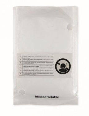 Logotrade promotional item image of: Biodegradable poncho and bag