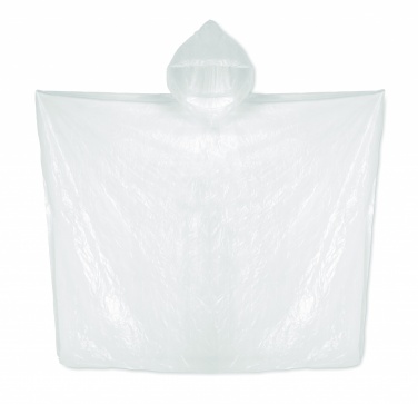 Logo trade promotional merchandise picture of: Biodegradable poncho and bag