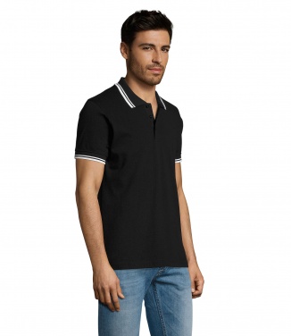 Logotrade promotional item image of: PASADENA men polo 200g
